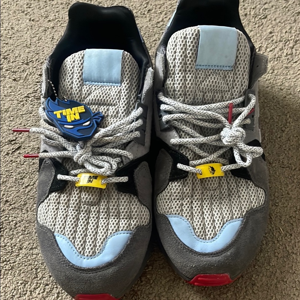 Adidas ZX Torsion Ninja “Time In” Men’s 11.5 Sneakers Boost Grey Multicolor